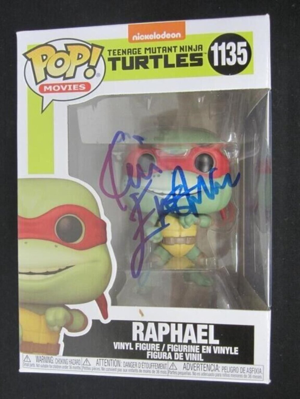 Kevin Eastman signed Funko Pop! Vinyl: Teenage Mutant Ninja Turtles - Raphael